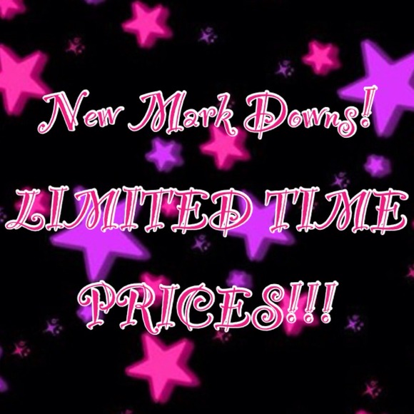 New marked down prices!!