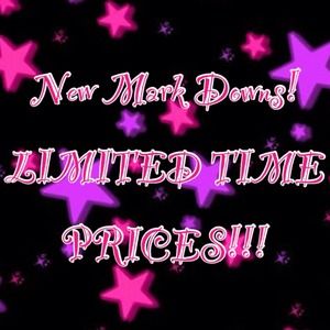 New marked down prices!!