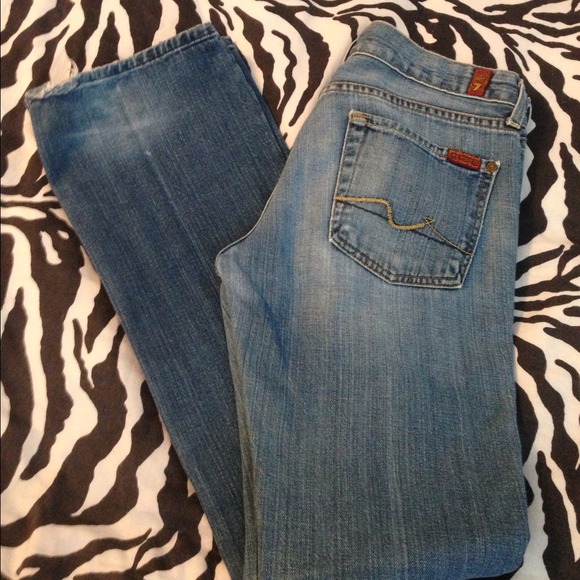 SOLD in a Bundle. 7 for all mankind jeans! - Picture 1 of 4