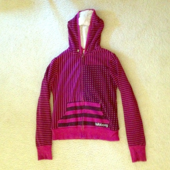 Warm hoodie sweater purple Billabong