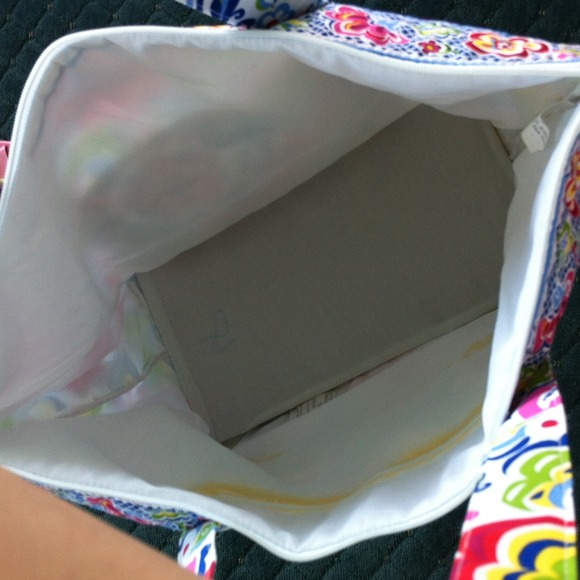 Colorful Matching Handbag and Clutch - Picture 2 of 4