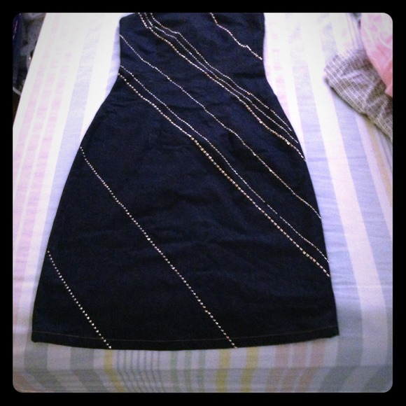 Arden B blue dress