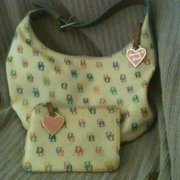 Dooney & Bourke purse and wallet combo