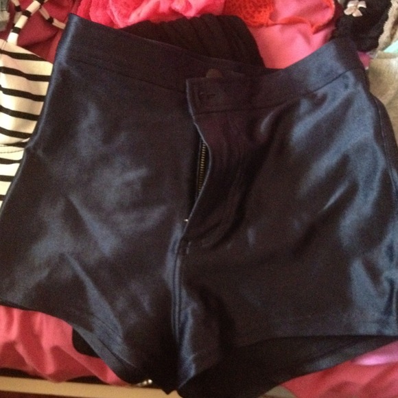 Navy disco shorta