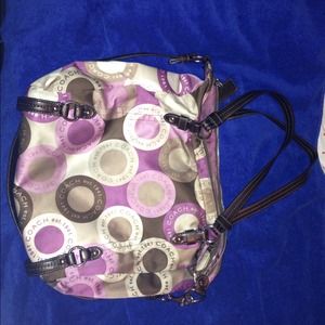 Authentic purple coach