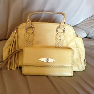 🌻Elliott Lucca handbag and wallet🌼*HOLD 4 Brandy