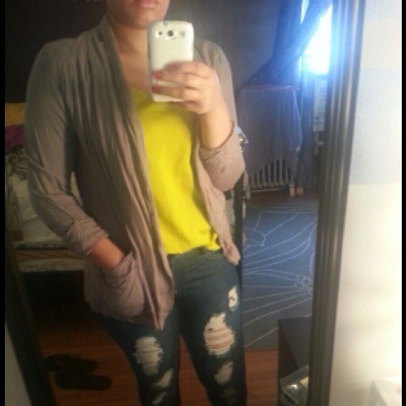 Additional pic knit blazer size large