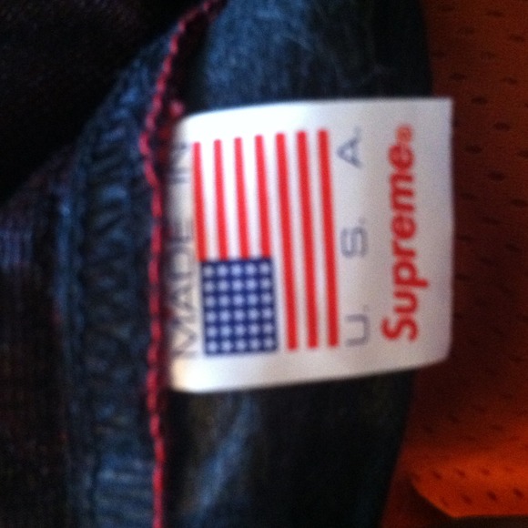 Supreme Corduroy Camp Cap Red - Picture 4 of 4