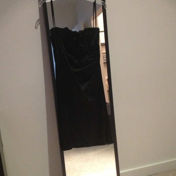 White House Black Market, satin cocktail dress