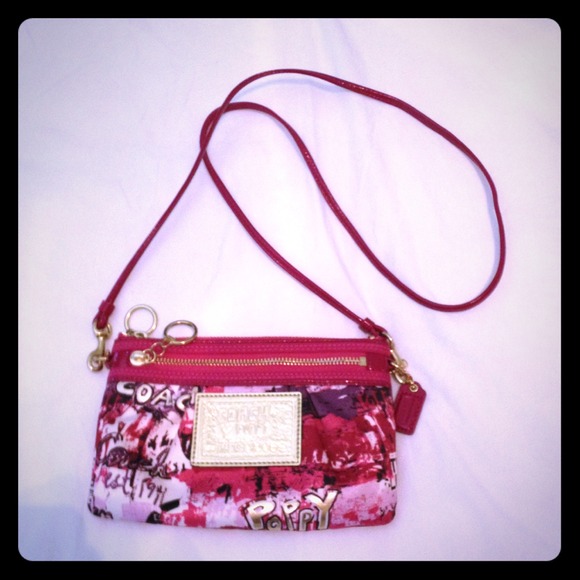 Price Reduced! Coach "Poppy" cross-body purse