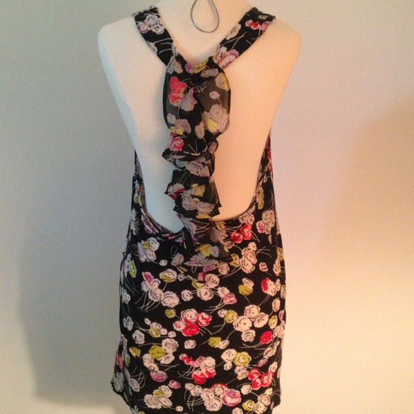 Ruffle Racer back tank