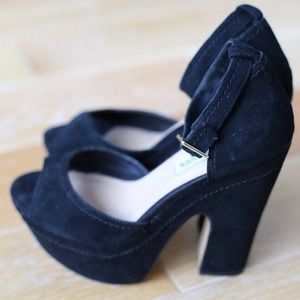 Steve Madden Platform Wedge Heel SZ 7