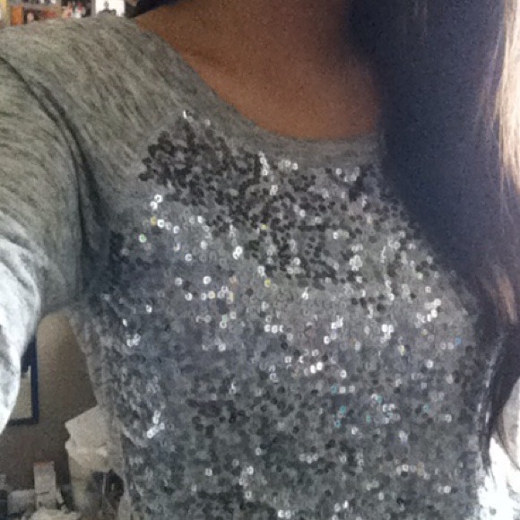 GAP Tops - Glitter 3/4 Sleeve