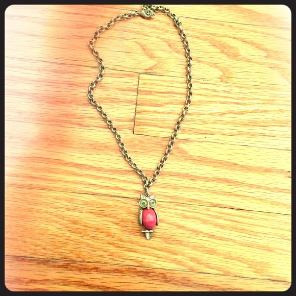 ❌*TRADED* ❌Stella and dot owl necklace