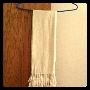 soft white scarf
