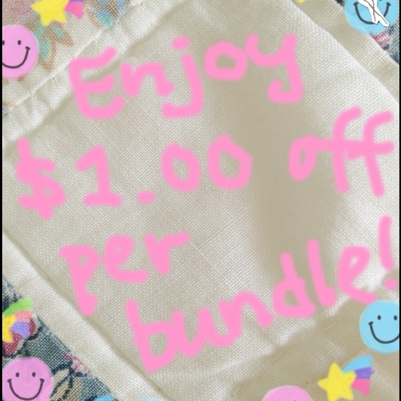 $1.00 off per bundle! :)