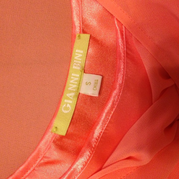 ✂Price reduced! Peach Gianni Bini dress - Picture 3 of 3