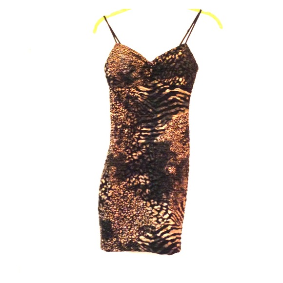 Forever 21 animal print dress with tags!