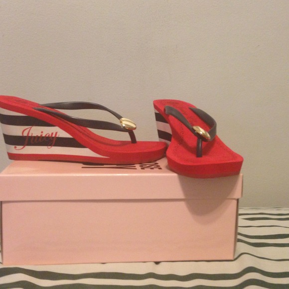 Juicy Couture Wedge Sandals for @ktanderson88