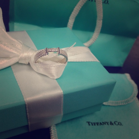 Tiffany & Co. Jewelry - Tiffany & Co. Somerset pave Diamond ring