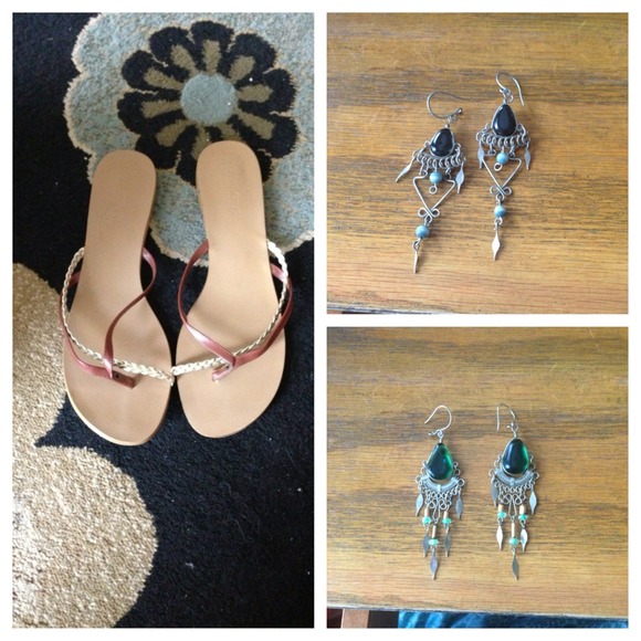 Sandal &  Earring bundle