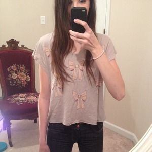 BUNDLED🎉WILDFOX little bows granny tee