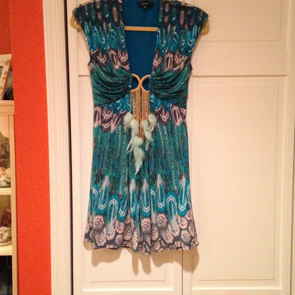 ⛔RESERVED⛔ Authentic Sky Dress