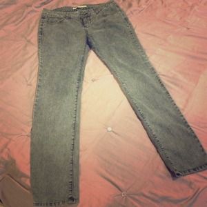 Ash grey skinny jeans