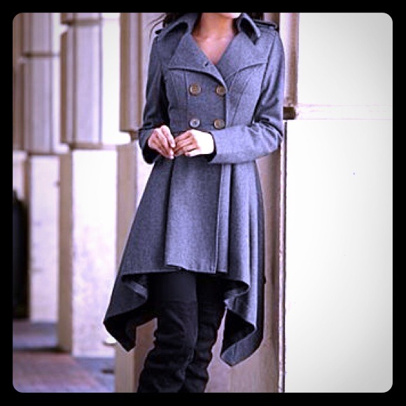 Super Trendy Wool Blend Coat