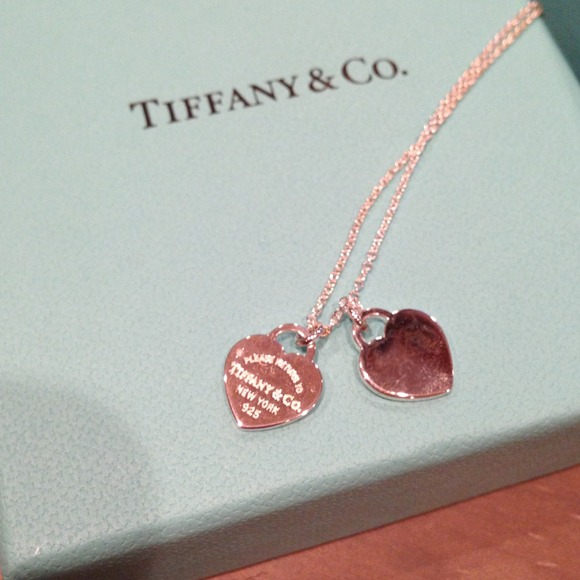 Authentic new in box Tiffany heart necklace
