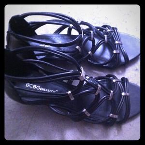 BCBGeneration strappy sandals
