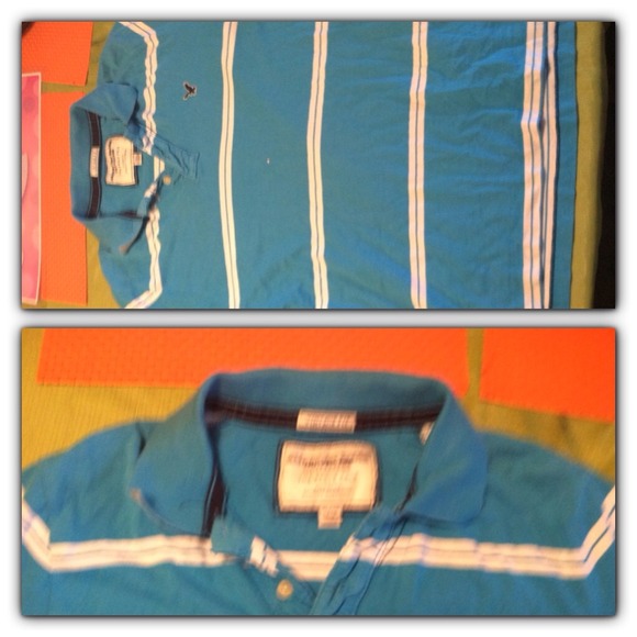 American eagle men collar shirt