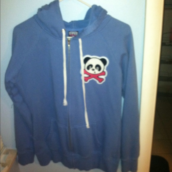 SuperFresh Panda Crossbones Hoodie