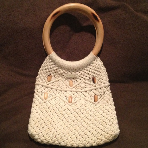 Roxy Handbags - Roxy wood circle handle bag