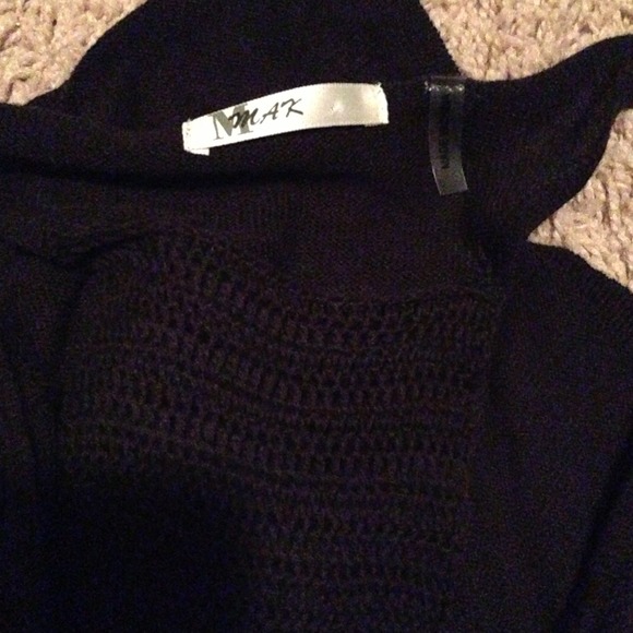 MAK black vest long & flowy - Picture 2 of 2