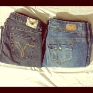 2 Pairs Of Jeans . (RESERVED)