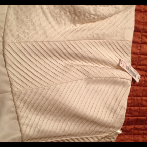 NWT Off White Strapless cocktail dress - Picture 2 of 2