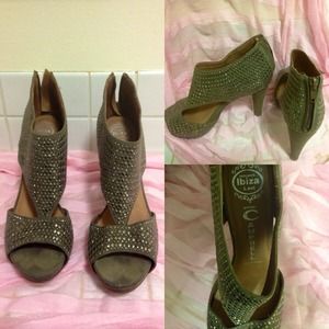 Jeffrey Campbell studded peekaboo heals