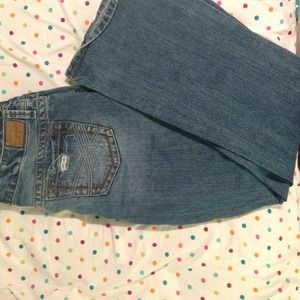 Aeropostale skinny flare jeans 11/12 longs..