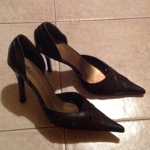 Bakers Women's Two Tone Suede & Leather Pumps Sz 8 - Picture 2 of 4