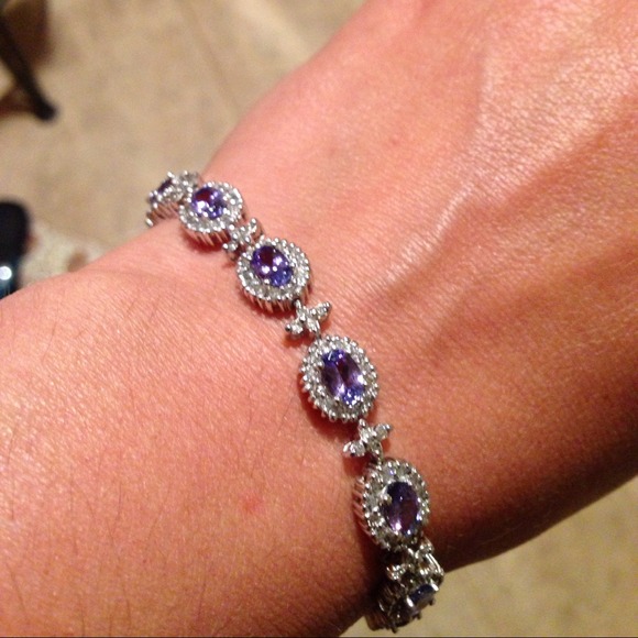 💎Stunning Tanzanite and Diamond bracelet💎