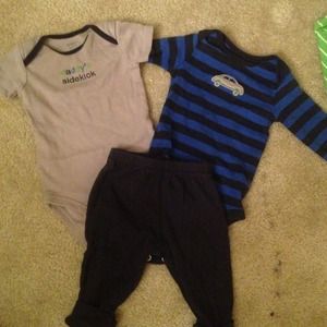 boy car clothing set! 💙
