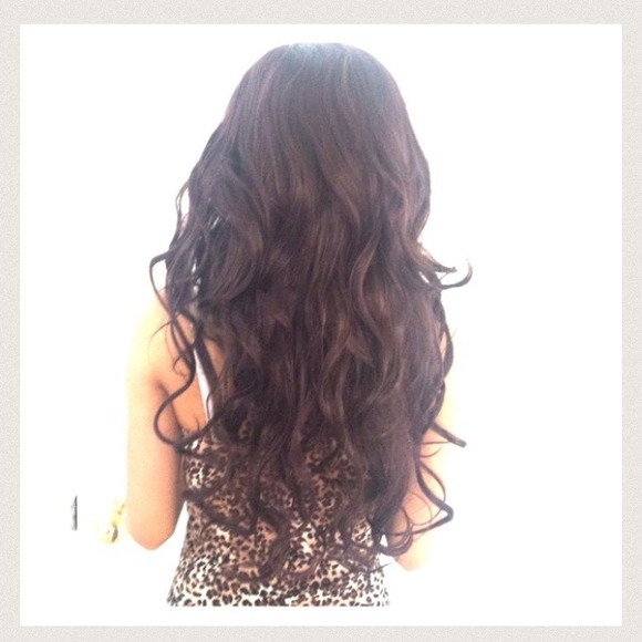 Long loose curls wig