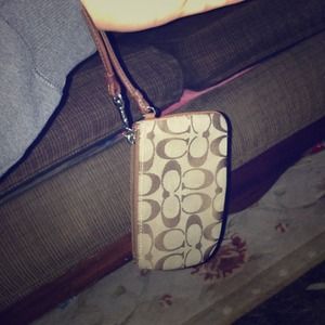 Coach wristlet