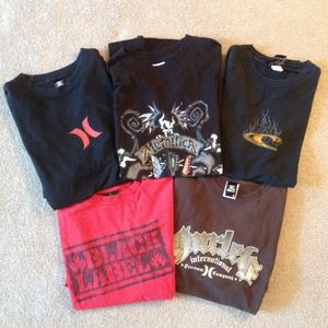 Bundle of 5 Medium Men's Shirts