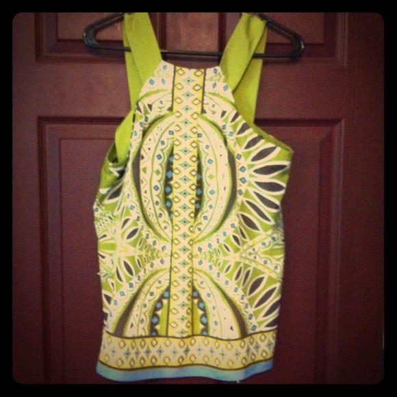 Banana republic tank  and bird shirt bundle