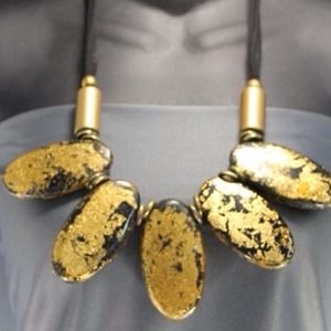 Gold Tribal Necklace