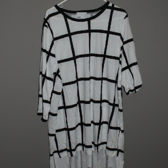 ASOS Tops - ASOS Curve Check Top w/ Step Hem