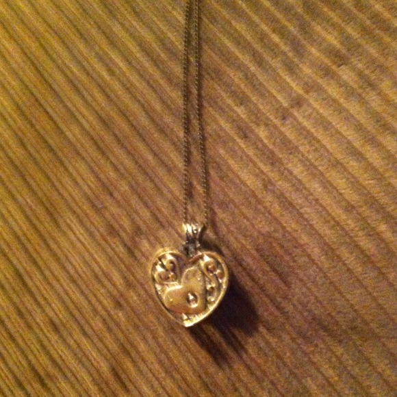 Magnetic Heart Shape Box Necklace