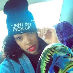 Bundled- Turnt Des Fuck Up Beanie x spike loafers